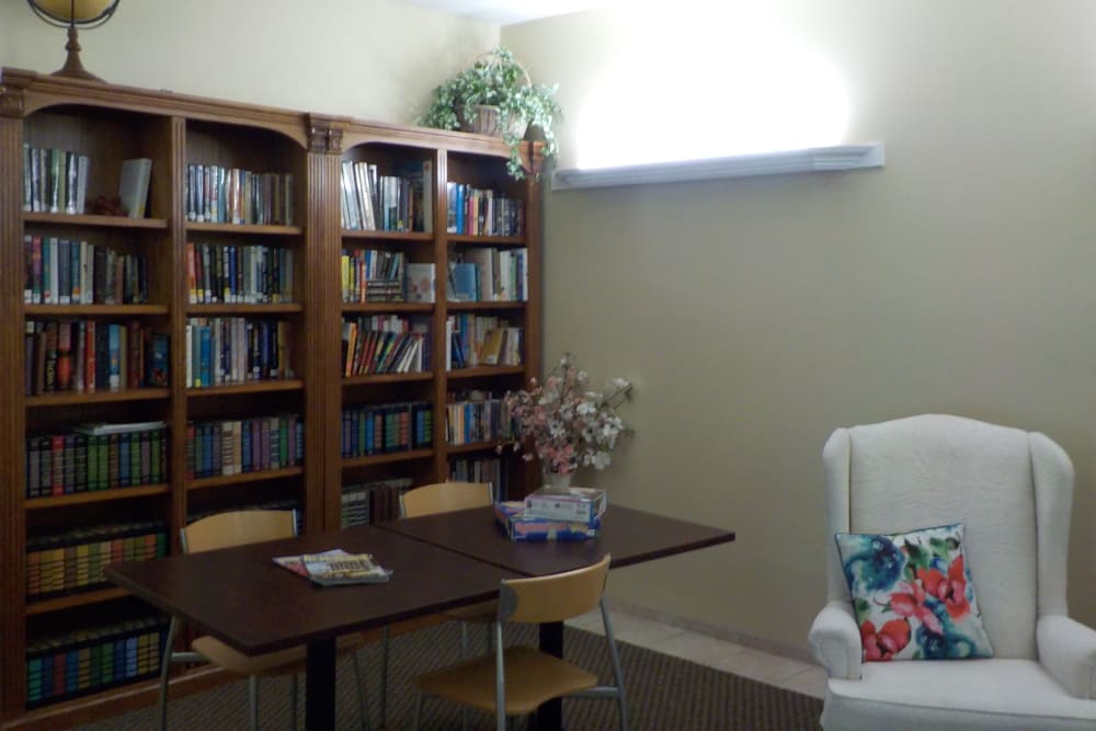 Library At Meadow View Assisted Living and Memory Care Small
