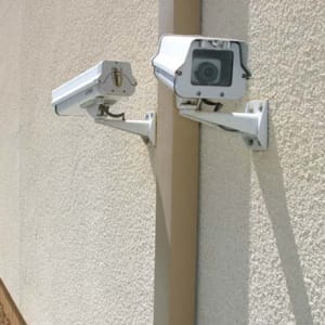 Digital surveillance security cameras at San Diego, California at A-1 Self Storage