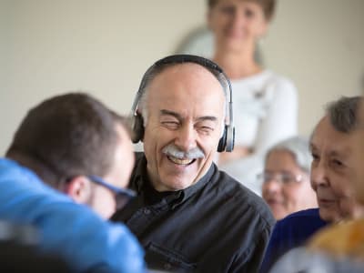 SoundBridge is bridging the gap of social isolation at The Lodge in Sisters