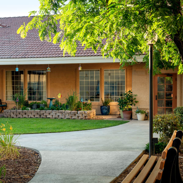 A community building at Pacifica Senior Living Fresno in Fresno, California.