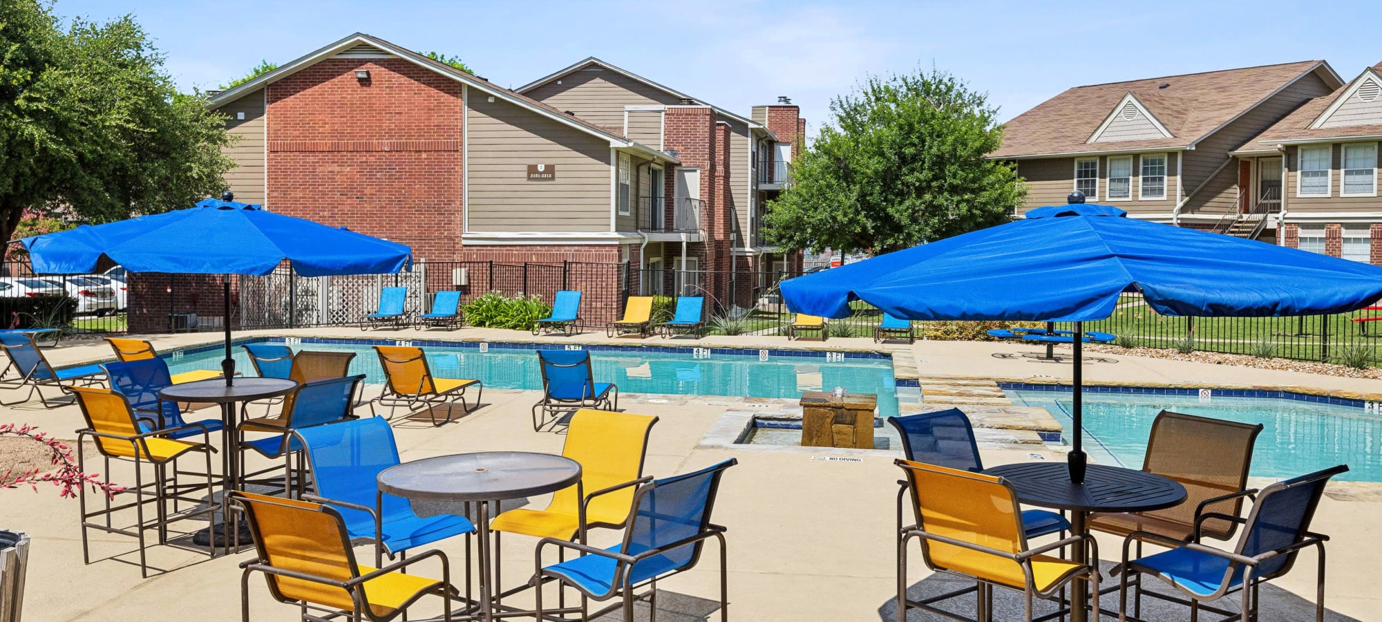 Courtyard at Hunters Glen in Killeen, Texas