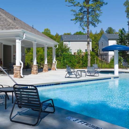 Swimming pool at The Lakes at Statham in Statham, Georgia