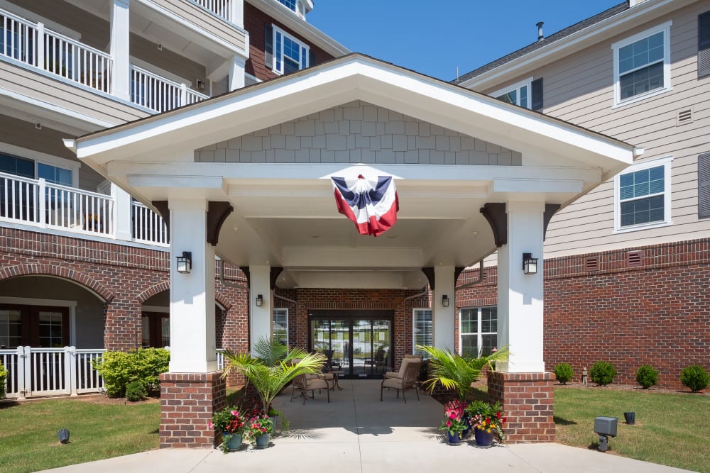 Entrance at Harmony at Five Forks in Simpsonville, South Carolina