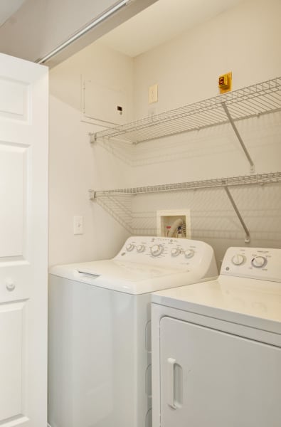 In-unit washer and dryer at Bradlee Danvers in Danvers, Massachusetts