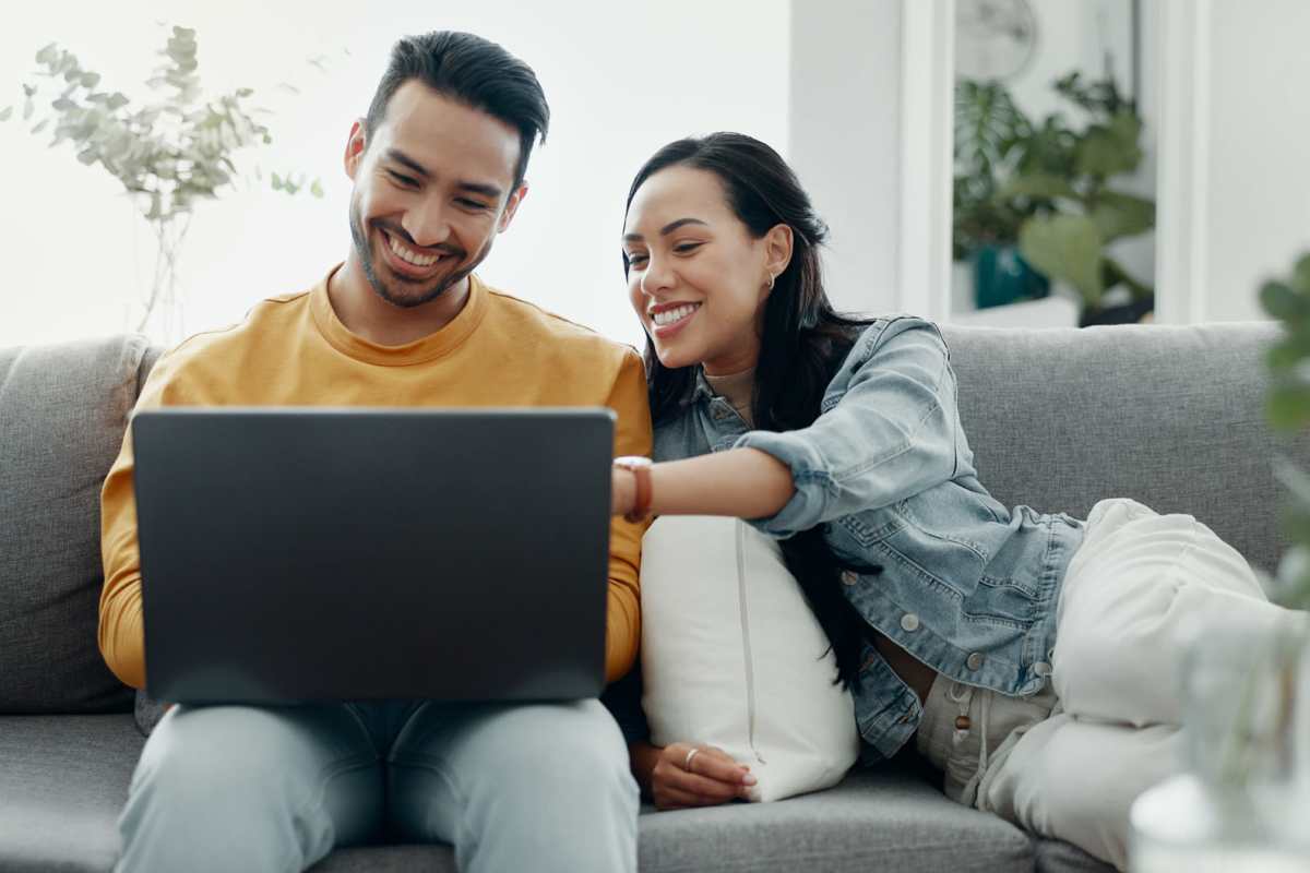 Residents surfing through internet at Beaverdam Creek Apartments in Mechanicsville, Virginia