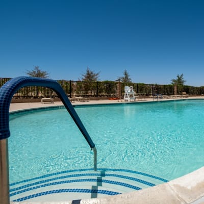 pool at Two Mile in Twentynine Palms, California