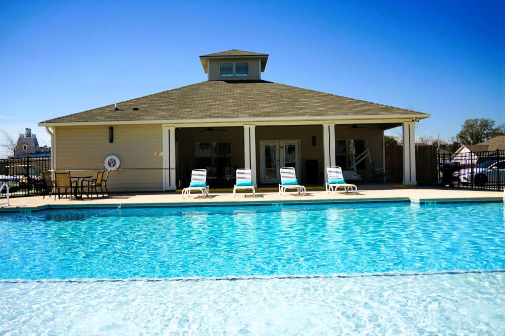 Render of our swimming pool at Patriots Place in Valdosta, Georgia