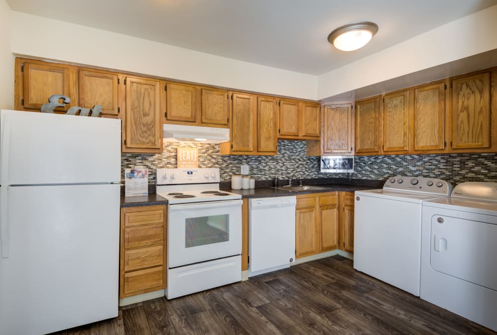 Kitchen at The Townhomes at Diamond Ridge in Baltimore, Maryland