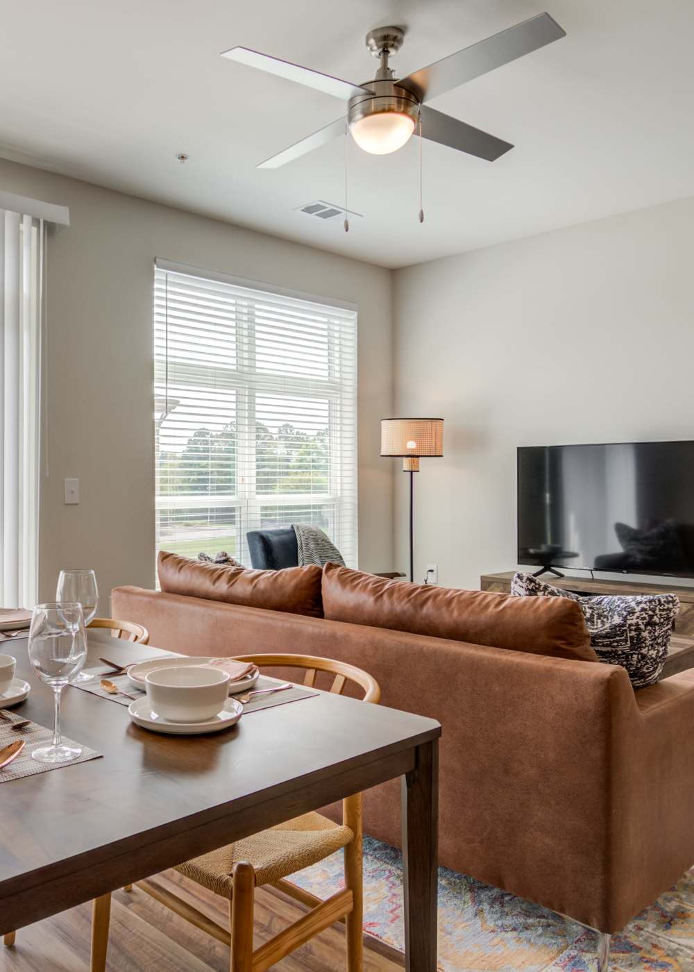 Living Room at Lofts at Hamilton in Dalton, Georgia