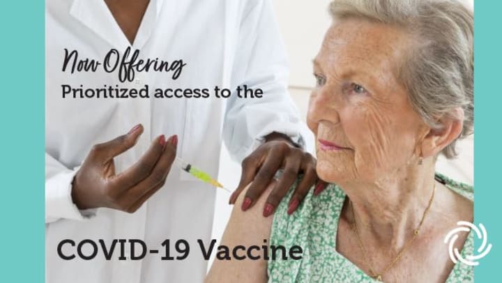 Being part of the MBK Senior Living family comes with many perks and benefits, including the opportunity to partake in the first phase of the COVID-19 vaccine distribution.