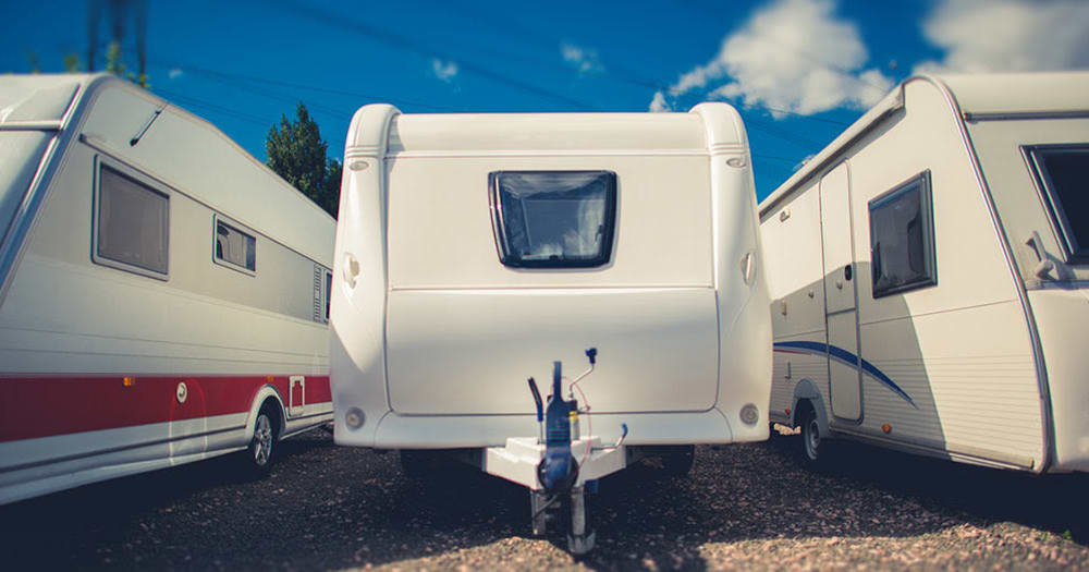 RV storage at Midgard Self Storage in Melbourne, Florida