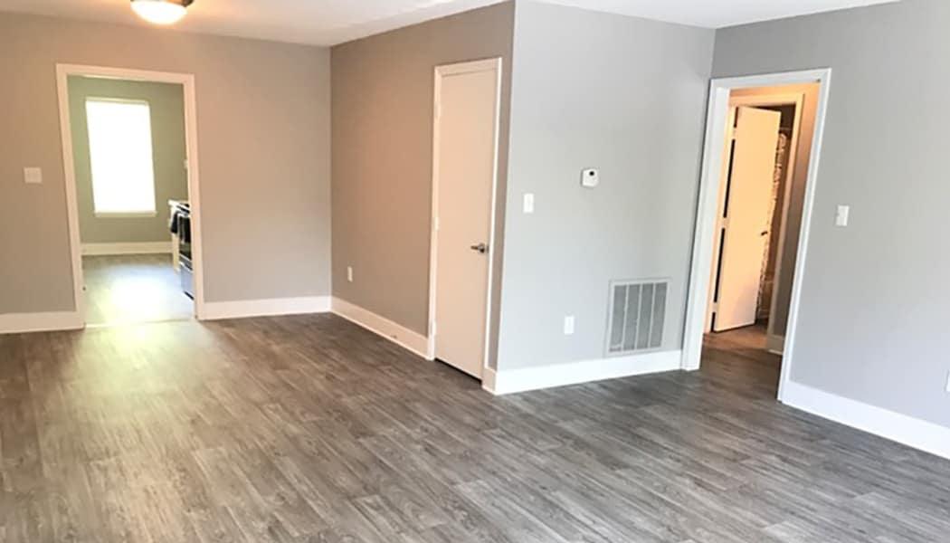 Floor plans at Six Forks Station