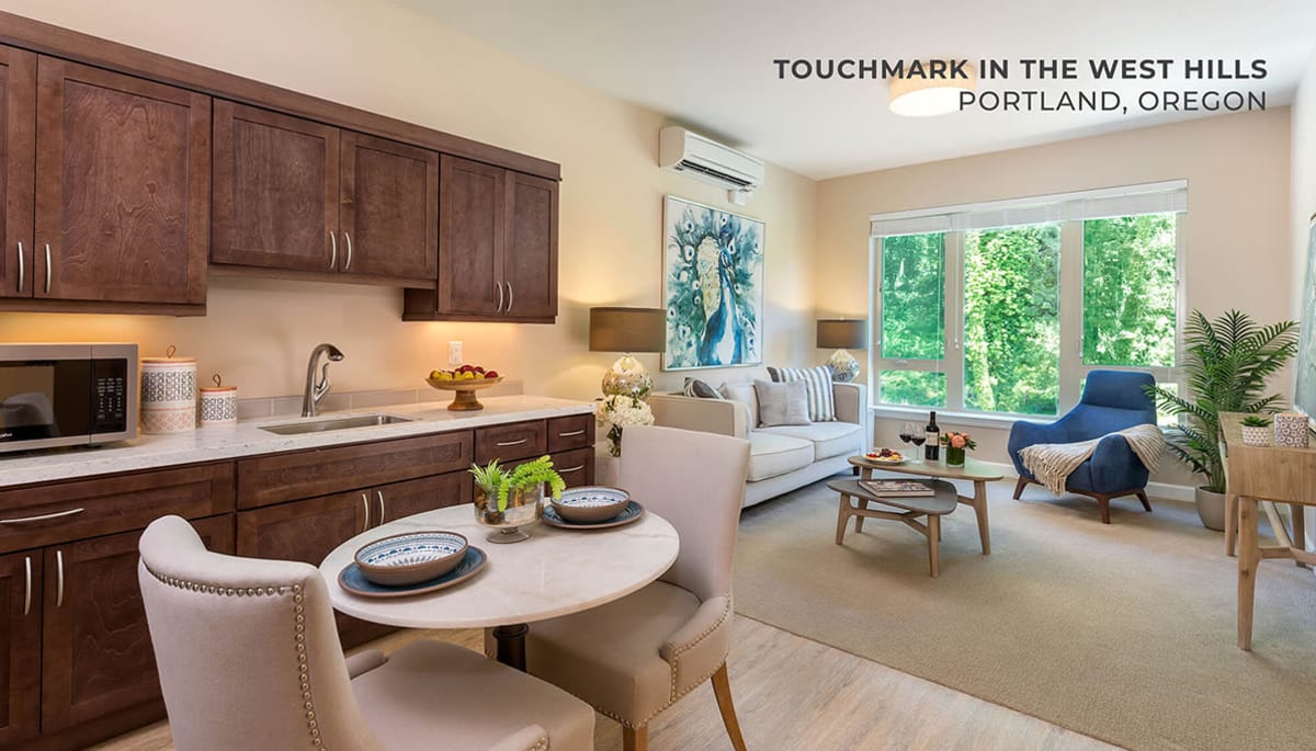 Touchmark in the West Hills in Portland Oregon interior