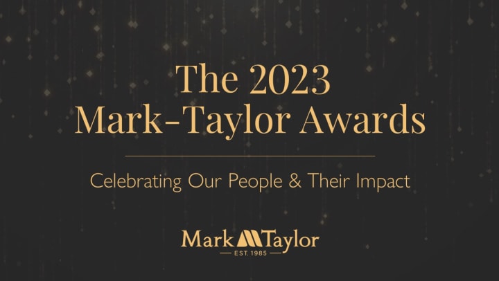The 2023 Mark-Taylor Awards 
