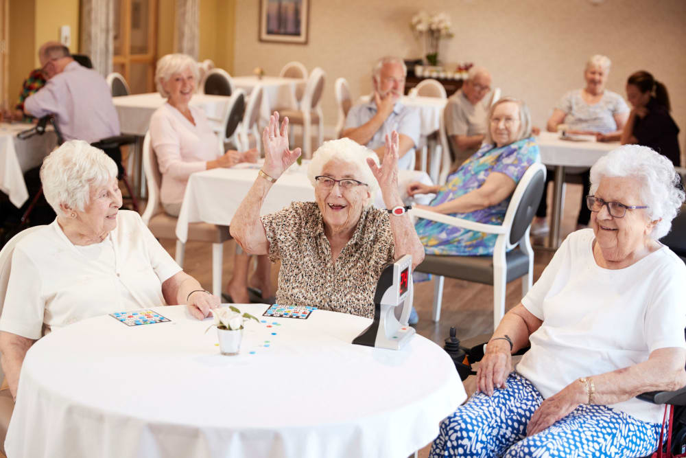 Resident attending a physical therapy session at The Manor at Market Square in Reading, Pennsylvania