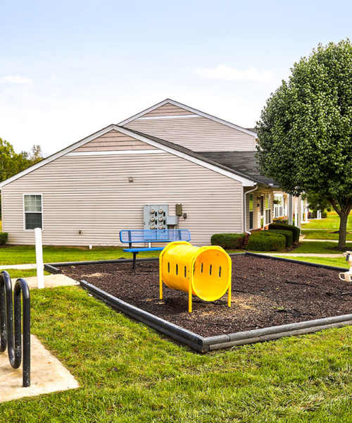 Childrens playground at Fox Run Crossing in Piketon, Ohio