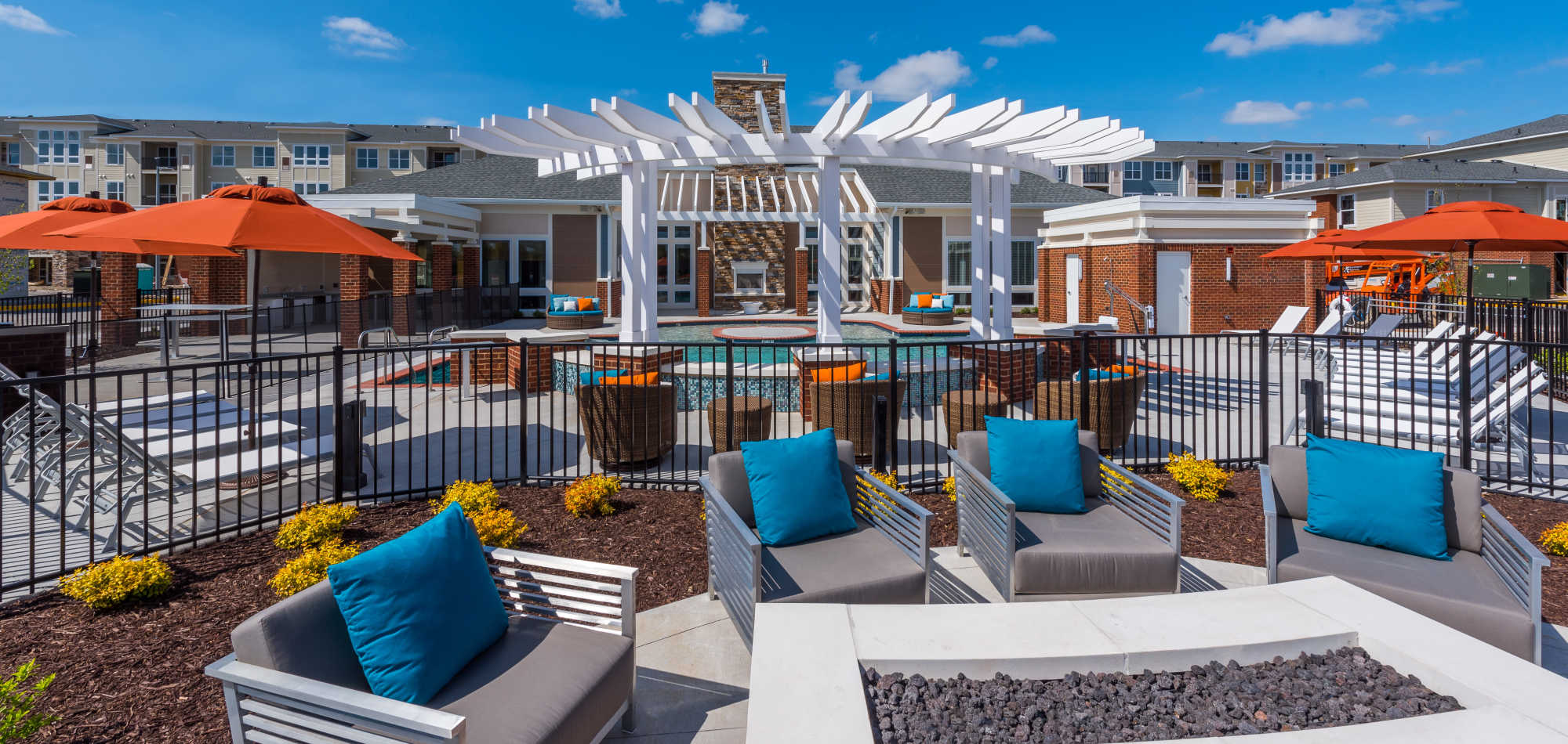 Resort-style pool at Infinity at Centerville Crossing, Virginia Beach, Virginia