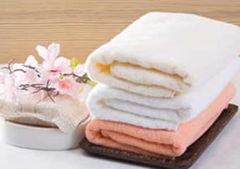 Towels and linens at Discovery Village At Alliance Town Center in Fort Worth, Texas