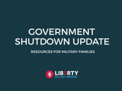 Government Shutdown Update, Resources for military familes