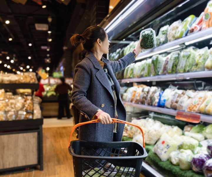 Resident shopping at supermarket near Anchorage in Mount Pleasant, South Carolina