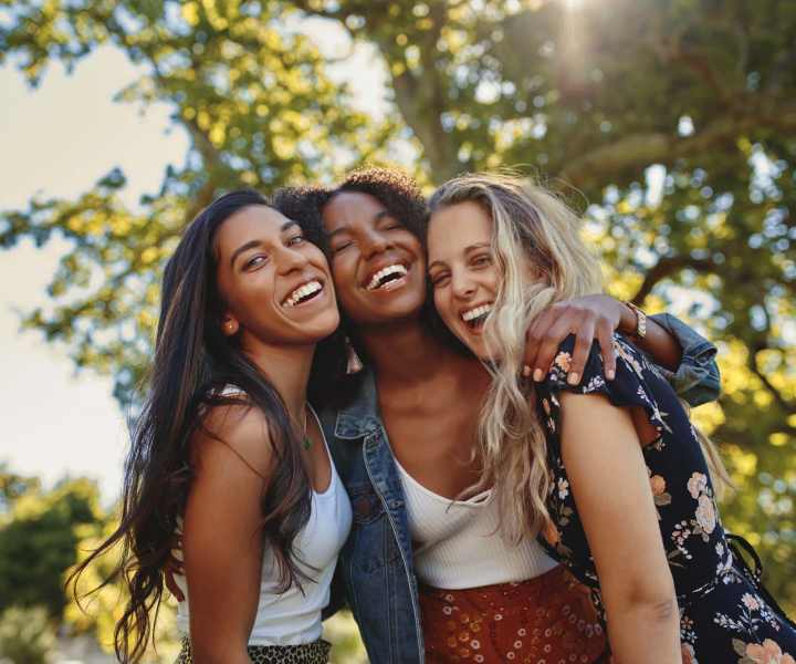 Resident enjoying with friends in park nearby Anchorage in Mount Pleasant, South Carolina