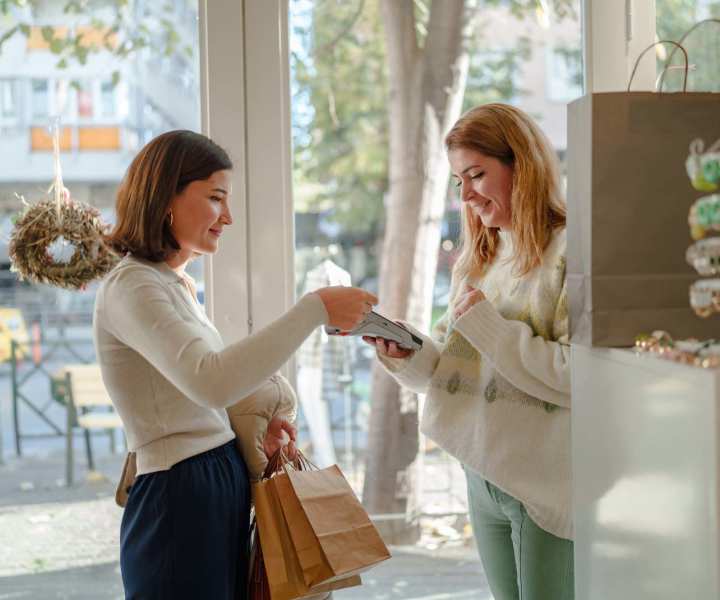 Resident shopping in store near Harbour Springs LLC in Naranja, Florida 