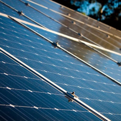 Solar panel at The Canopy Apartment Villas in Orlando, Florida