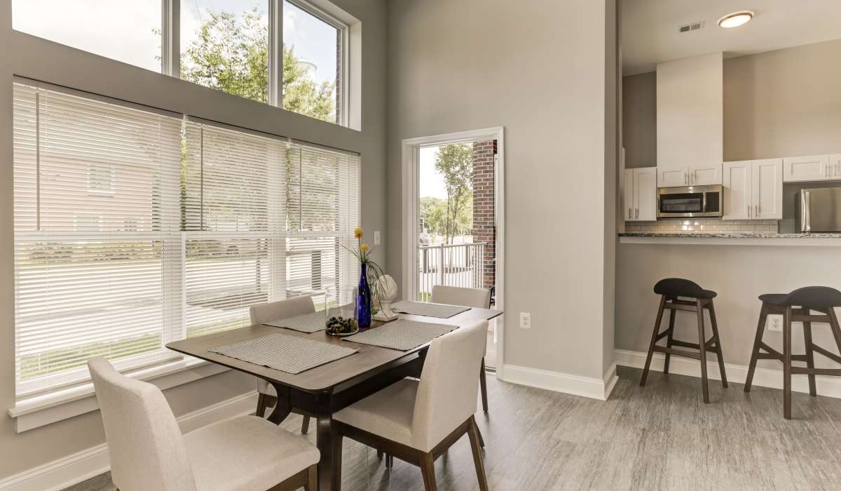 Open dining area at Messenger Place, Manassas, Virginia