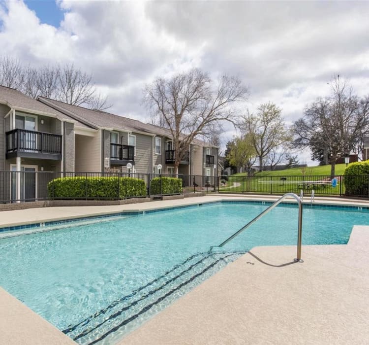 Swimming pool with a sundeck at The Hamilton in Hendersonville, Tennessee