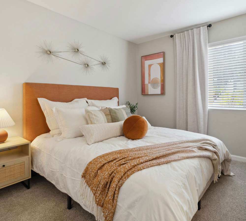 Bedroom at Shadow Ridge Apartment Homes in Simi Valley, California