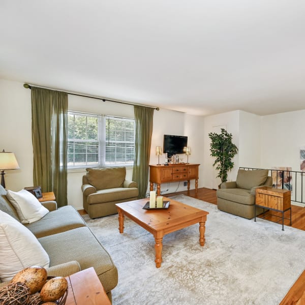 Living Room at Glenwood Apartments in Old Bridge, New Jersey