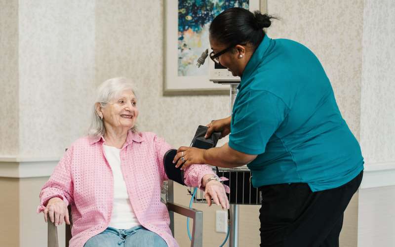 Resident at Barclay House of Augusta in Augusta, Georgia