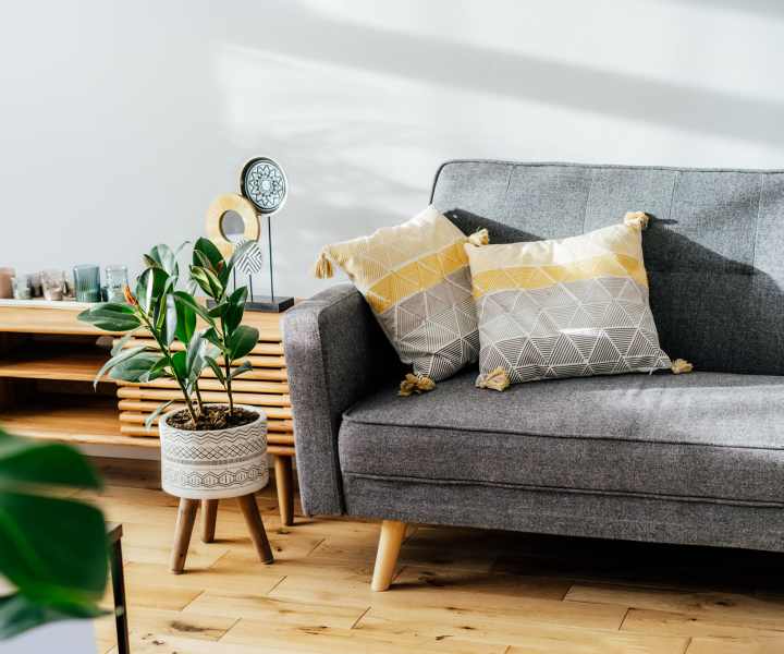Well it living room at Hidden Creek in Rochester, New York