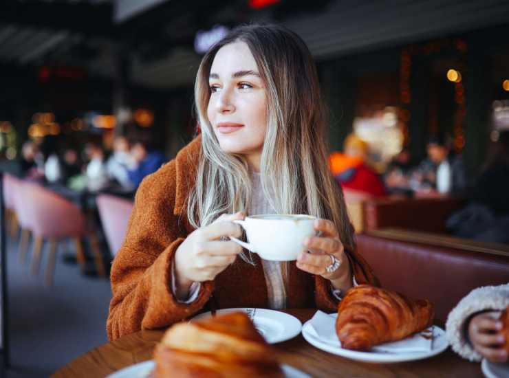 Resident out for coffee in the neighborhood near Cushendall Commons in Rock Hill, South Carolina