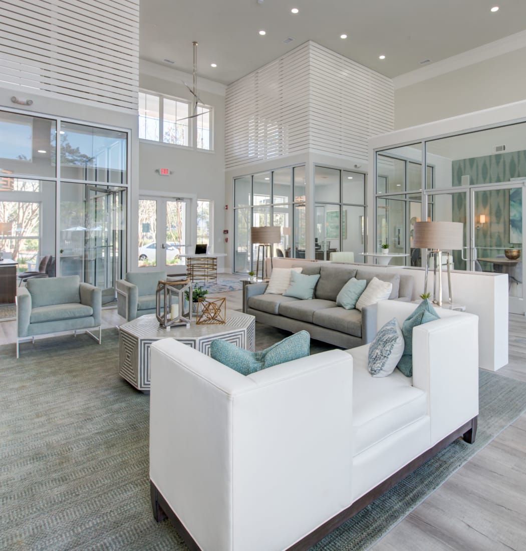 Resident clubhouse at Ingleside Apartments in North Charleston, South Carolina