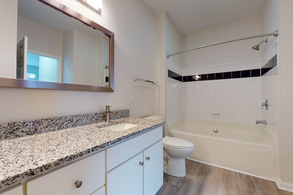 Bathroom at Wesley in Raleigh, North Carolina