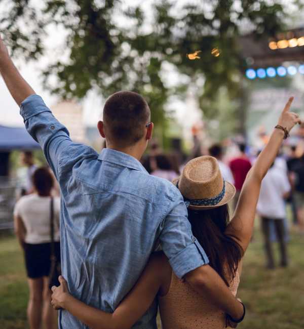 Resident couple enjoying near The Rise at Regency in Henrico, Virginia
