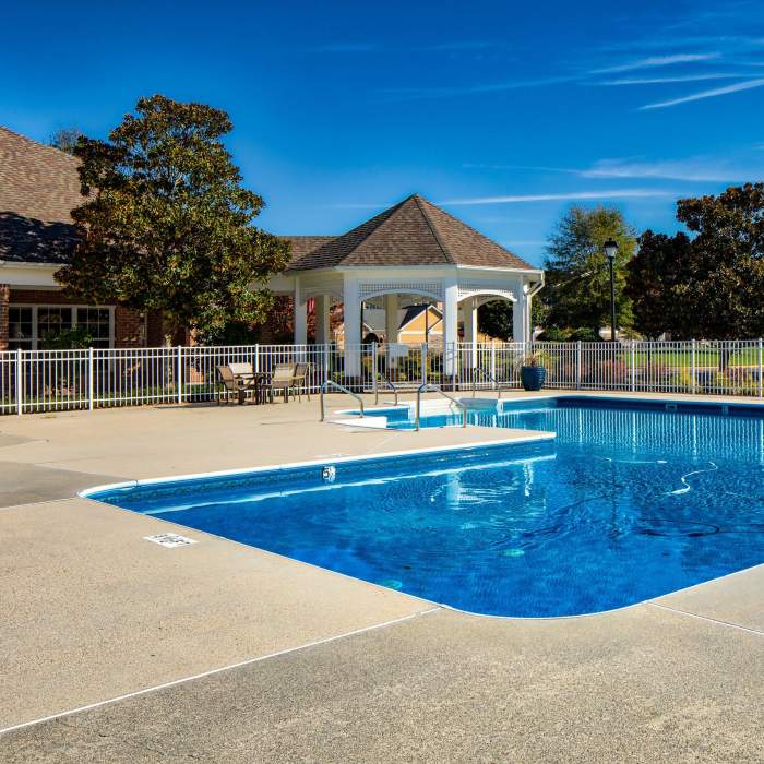 Resort-style pool at Magnolia Chase, Virginia Beach, Virginia