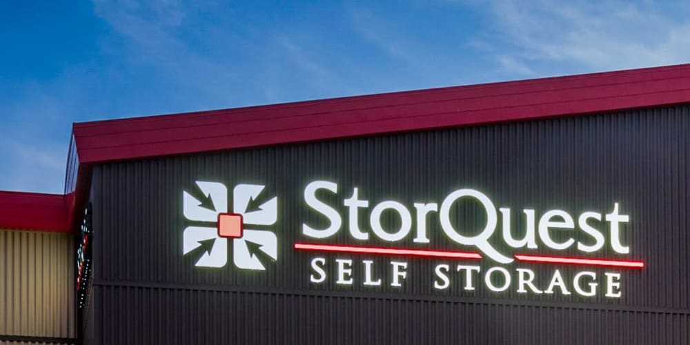 Exterior of StorQuest Self Storage in Seattle, Washington