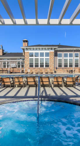 Hot tub at Panorama at Arvada Ridge in Arvada, Colorado