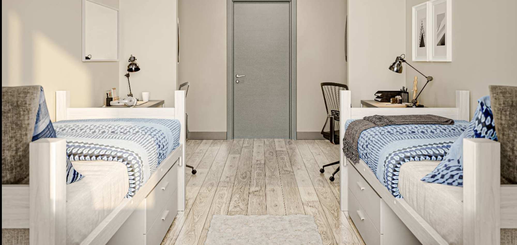  Santa Rosa, California student apartments at Polly O'Meara Doyle Hall