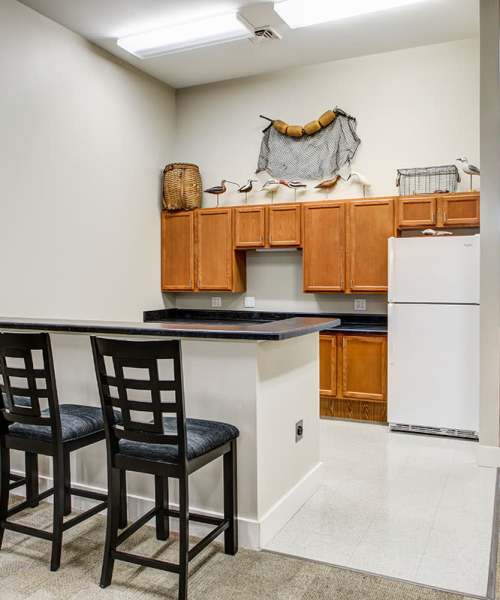 Spacious kitchens for cooking at Lloyd House II in Menominee, Michigan