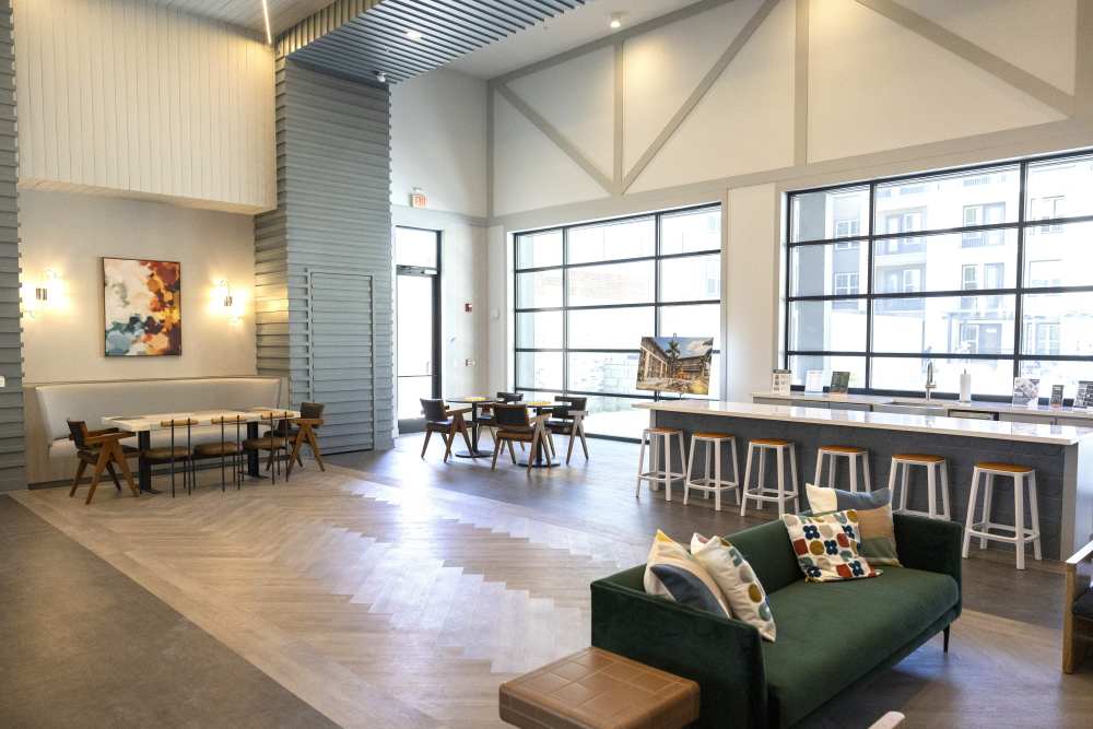 Our clubhouse at Corner on Main in Jacksonville, Florida