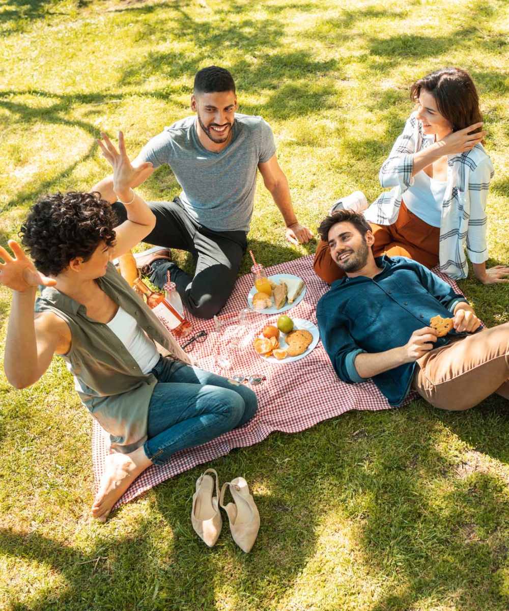 Residents out to lunch near Terrene at the Grove in Wilsonville, Oregon   