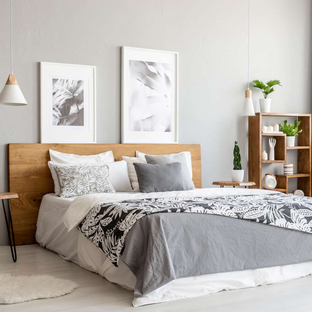 Bedroom with window at Woodland Apartments San Antonio in San Antonio, Texas  