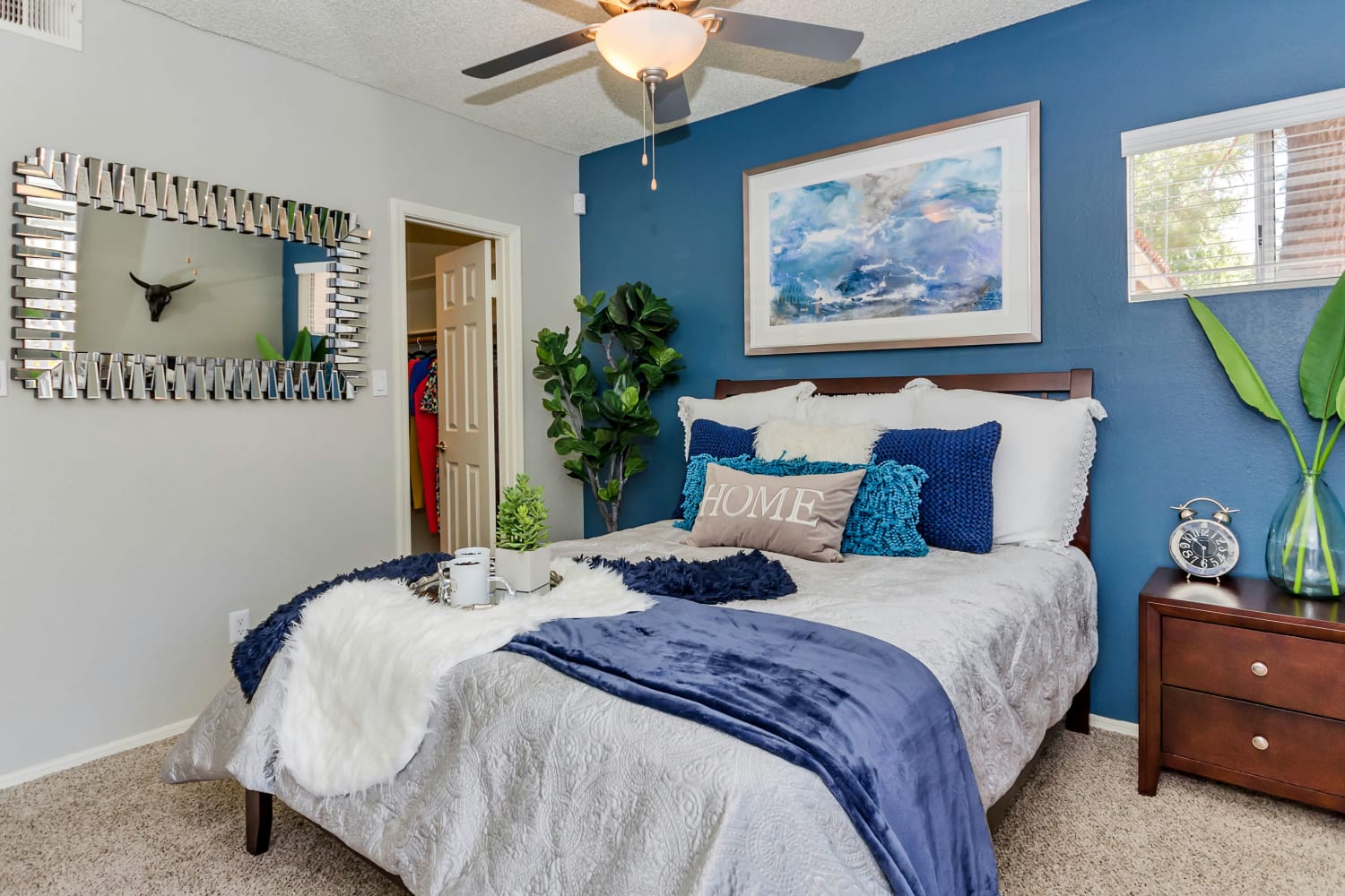Bedroom at Alcove at the Islands in Gilbert, Arizona