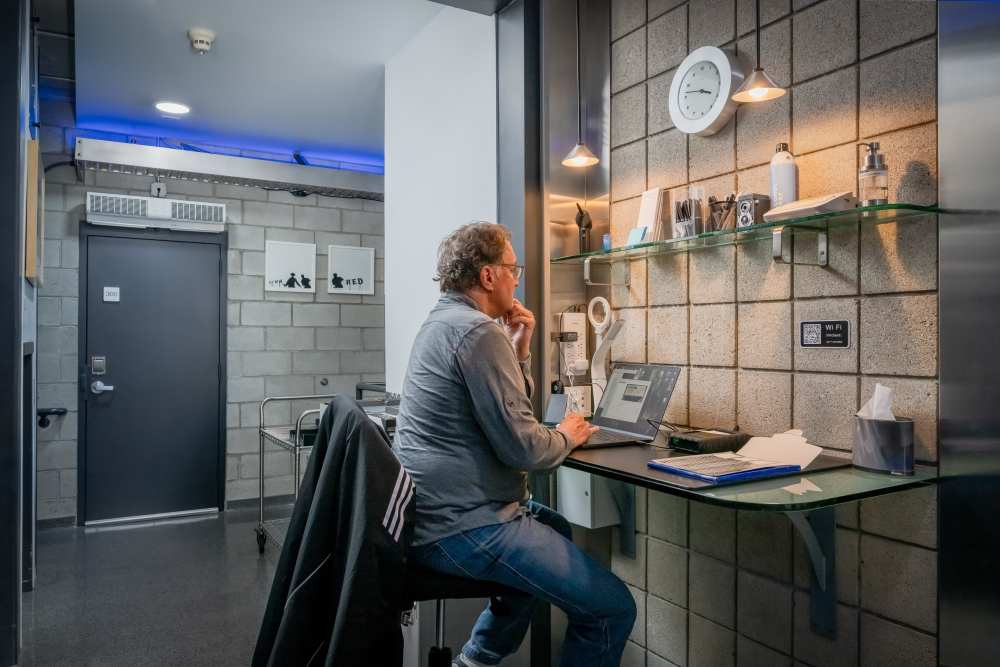 Archivist workshops at Hollywood Vaults in Los Angeles, California