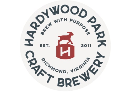Hardwood park craft brewery business logo newar SYMBOL Scott's Addition in Richmond, Virginia
