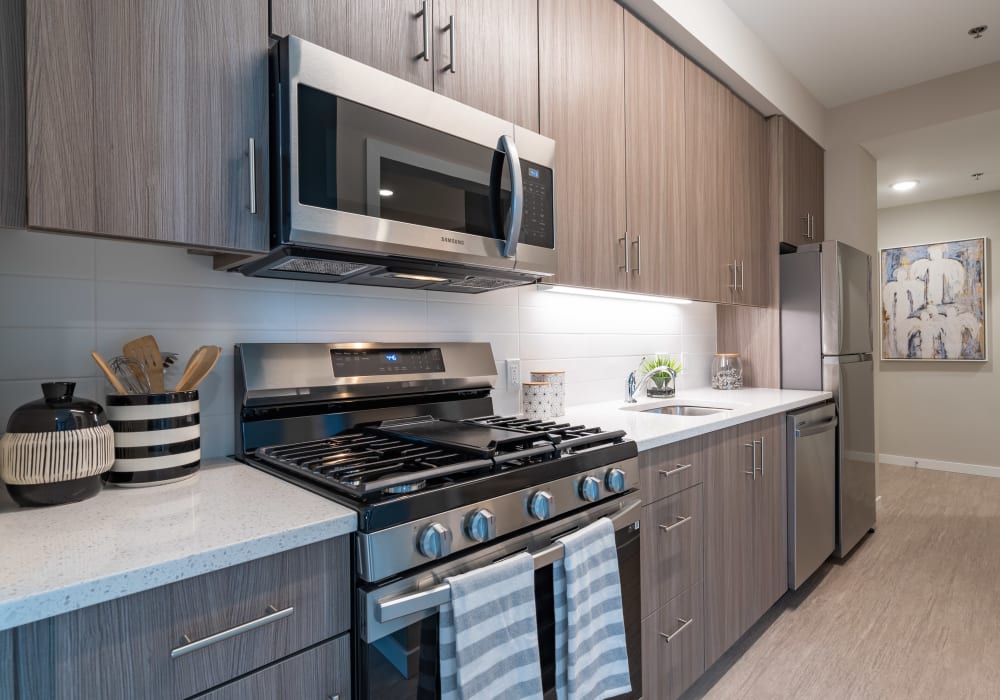 Kitchen at Division 30 in Portland, Oregon
