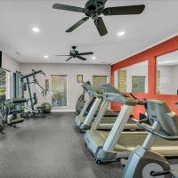 Fitness center at Woodbrook in Gardendale, Alabama